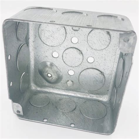 galvanized electrical junction box|galvanised steel knockout box.